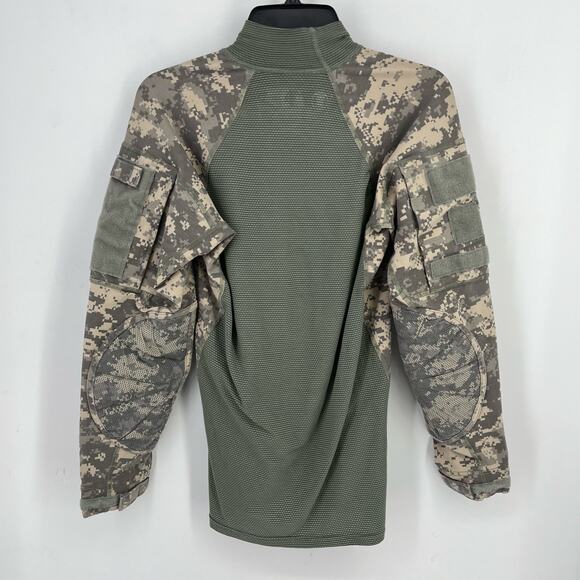 US Army Team Soldier Digital Camo Combat Shirt Mens Size XS - Picture 3 of 6